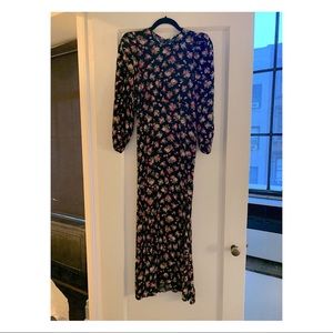 ZARA FLORAL LIBERTY PRINT DRESS IN STYLE OF THE VAMPIRES WIFE